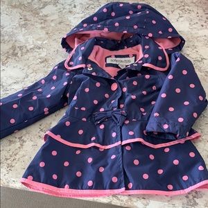 Like New London Fog Girls Raincoat size 2T